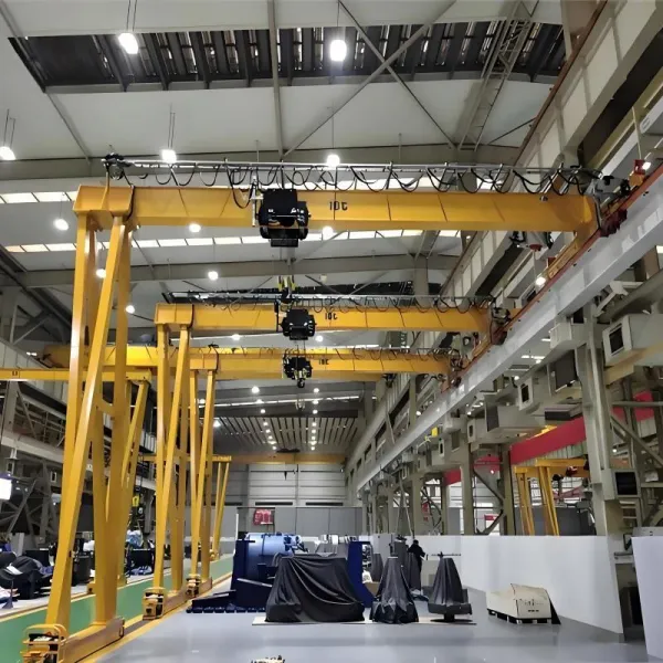 MHB Type Single Girder Semi-Gantry Crane